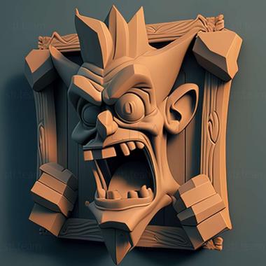 3D model Crash Twinsanity game (STL)